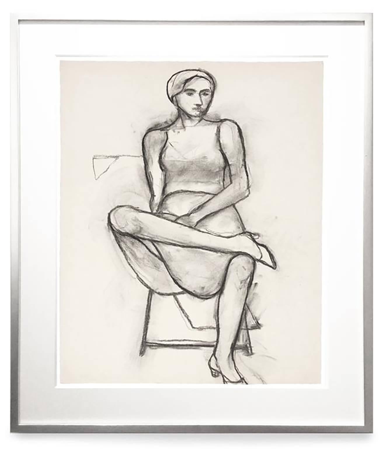 Richard Diebenkorn Figurative Art - Untitled