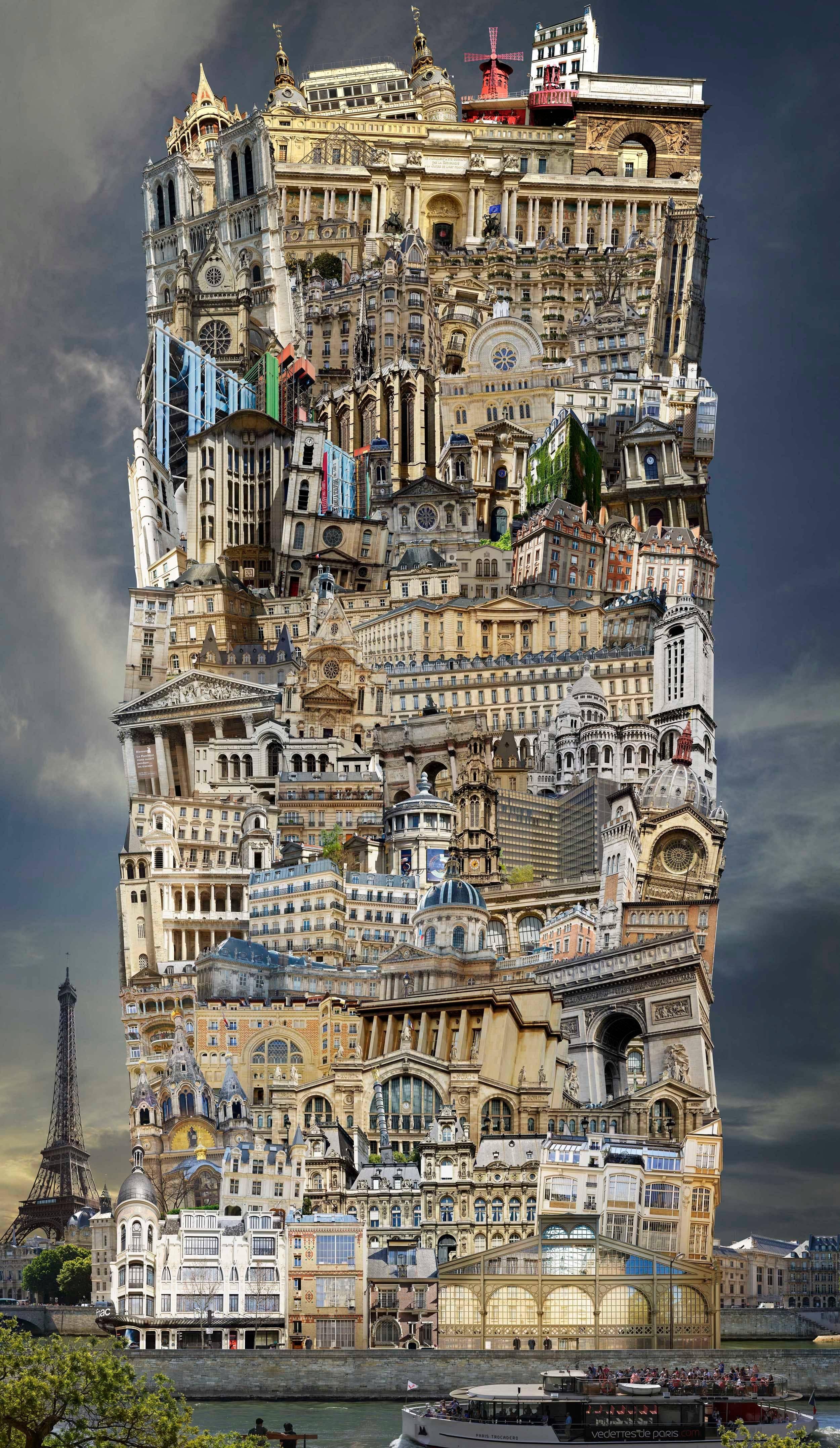 Babel 34 Paris - Art by Jean-Francois Rauzier