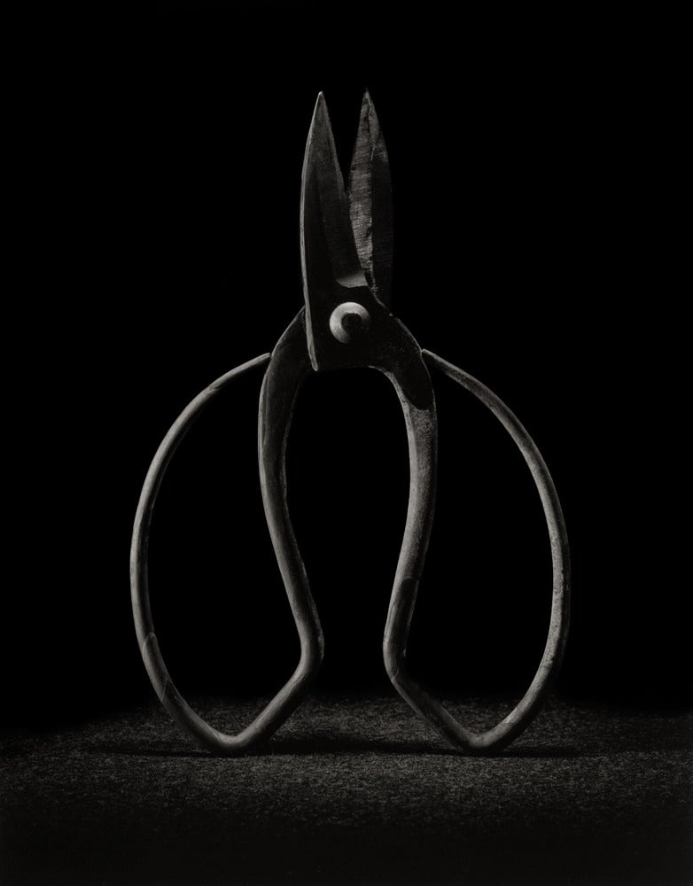 Richard Kagan Black and White Photograph - Japanese Scissors