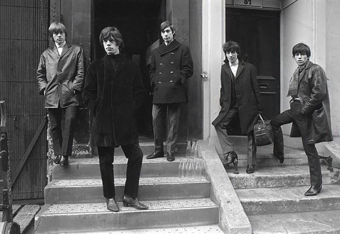 Terry O'Neill Black and White Photograph - The Rolling Stones