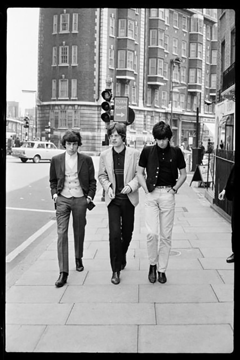 Terry O'Neill Black and White Photograph - The Rolling Stones