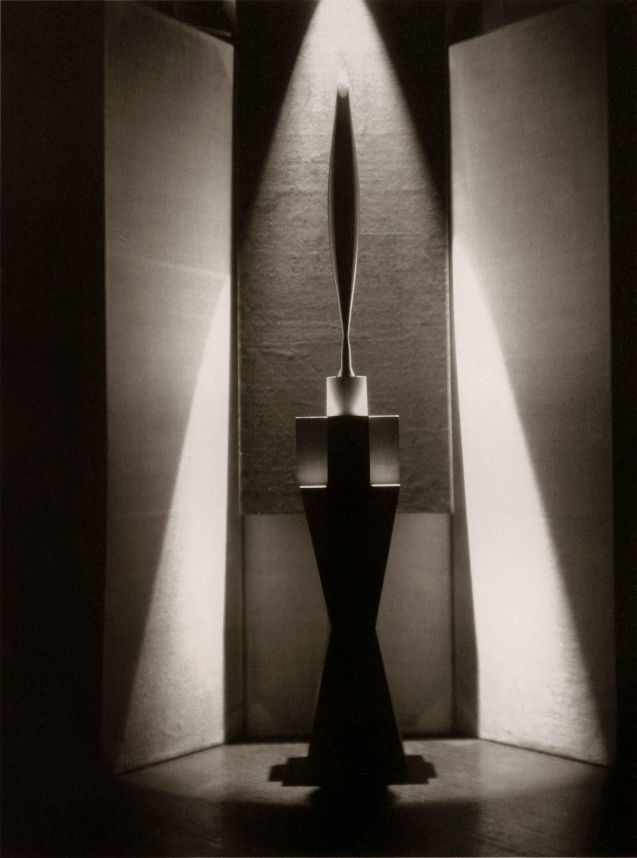 Portrait Photograph di Edward Steichen - Primo calco dell'"Uccello nello spazio" di Brancusi