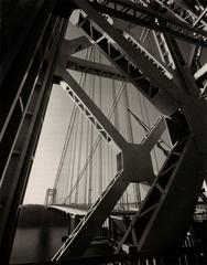 Steel-work of the George Washington Bridge