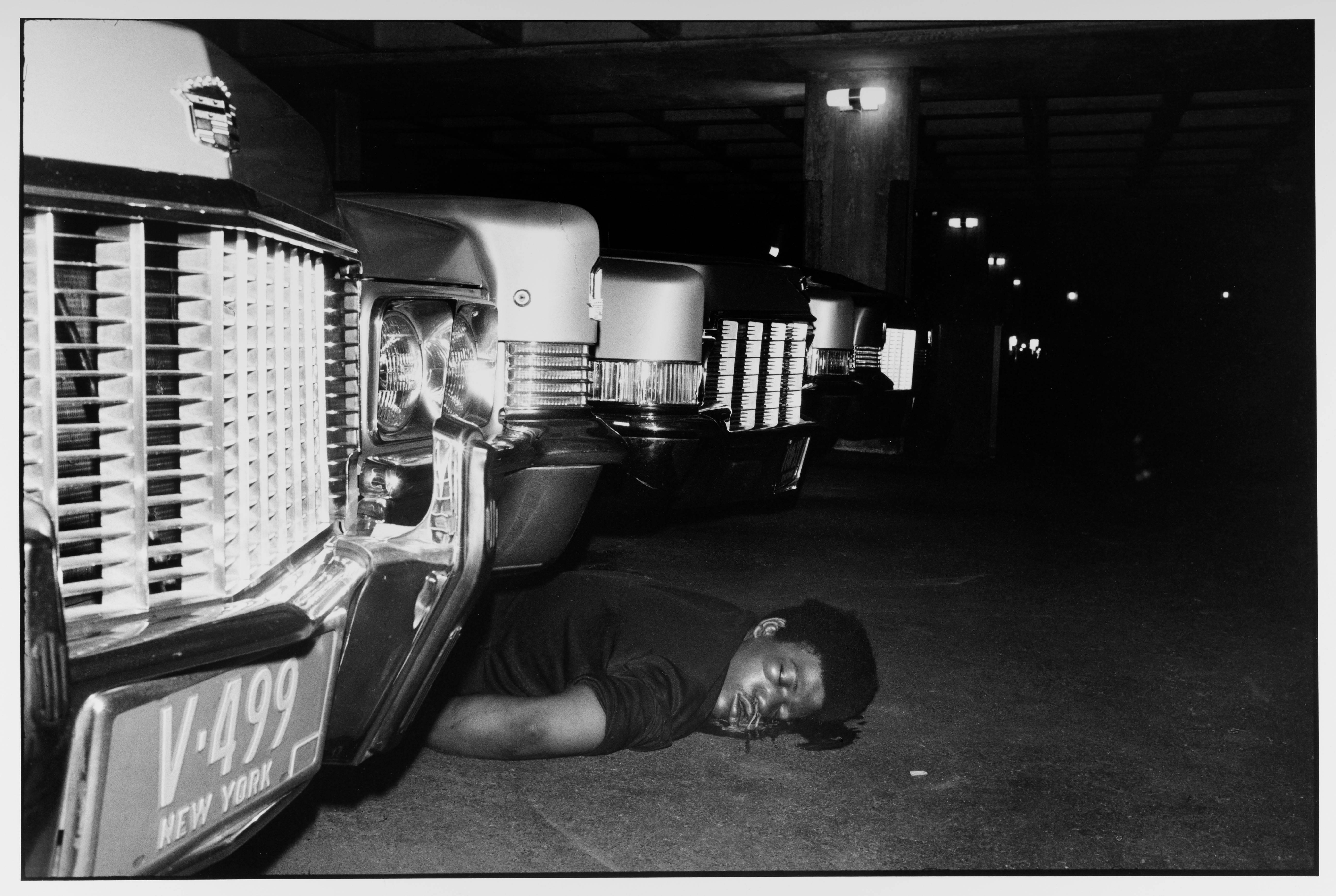 Leonard Freed Black and White Photograph - NYC (Police Work)
