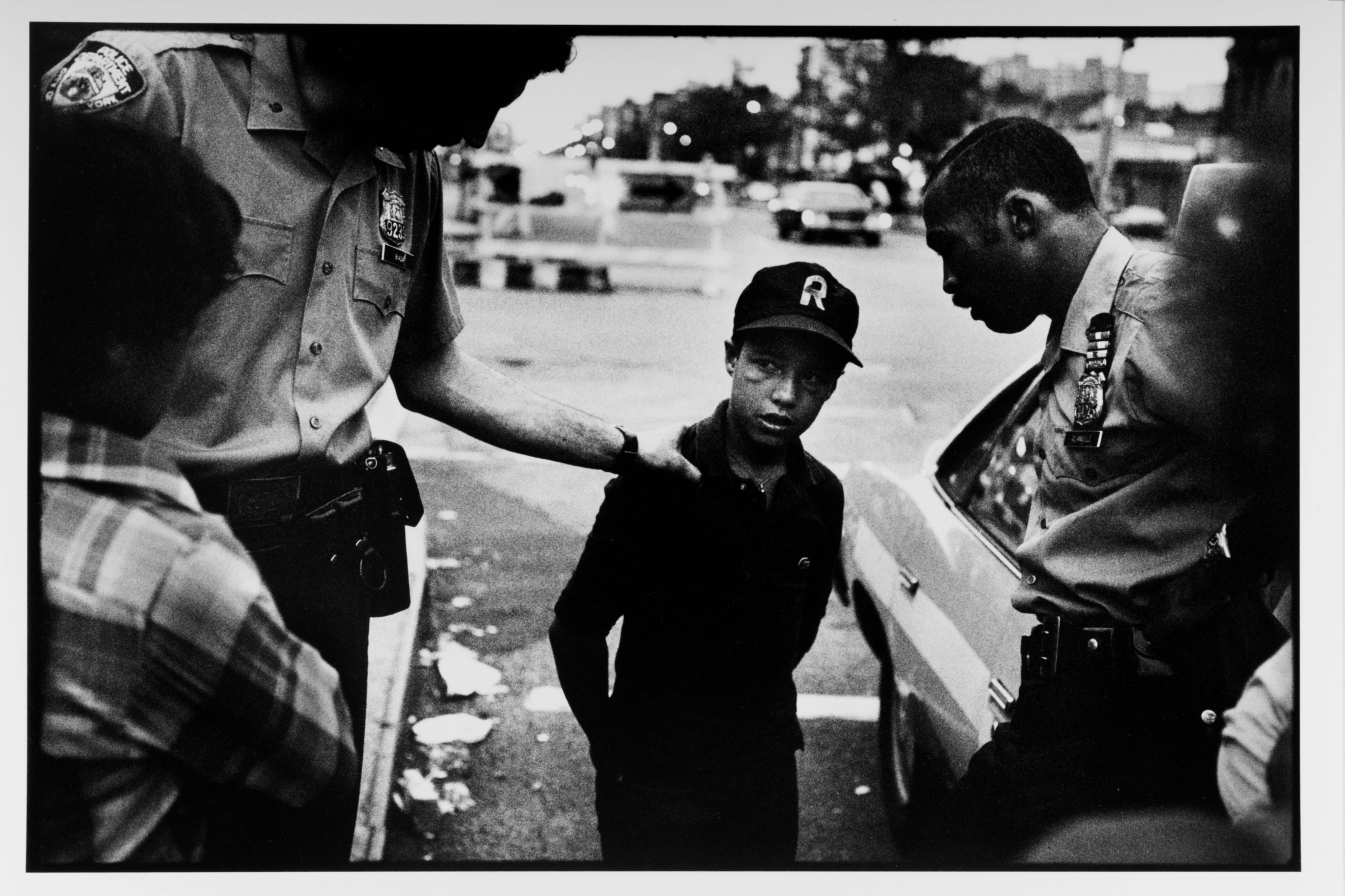 Leonard Freed Black and White Photograph - NYC For Police Work Book