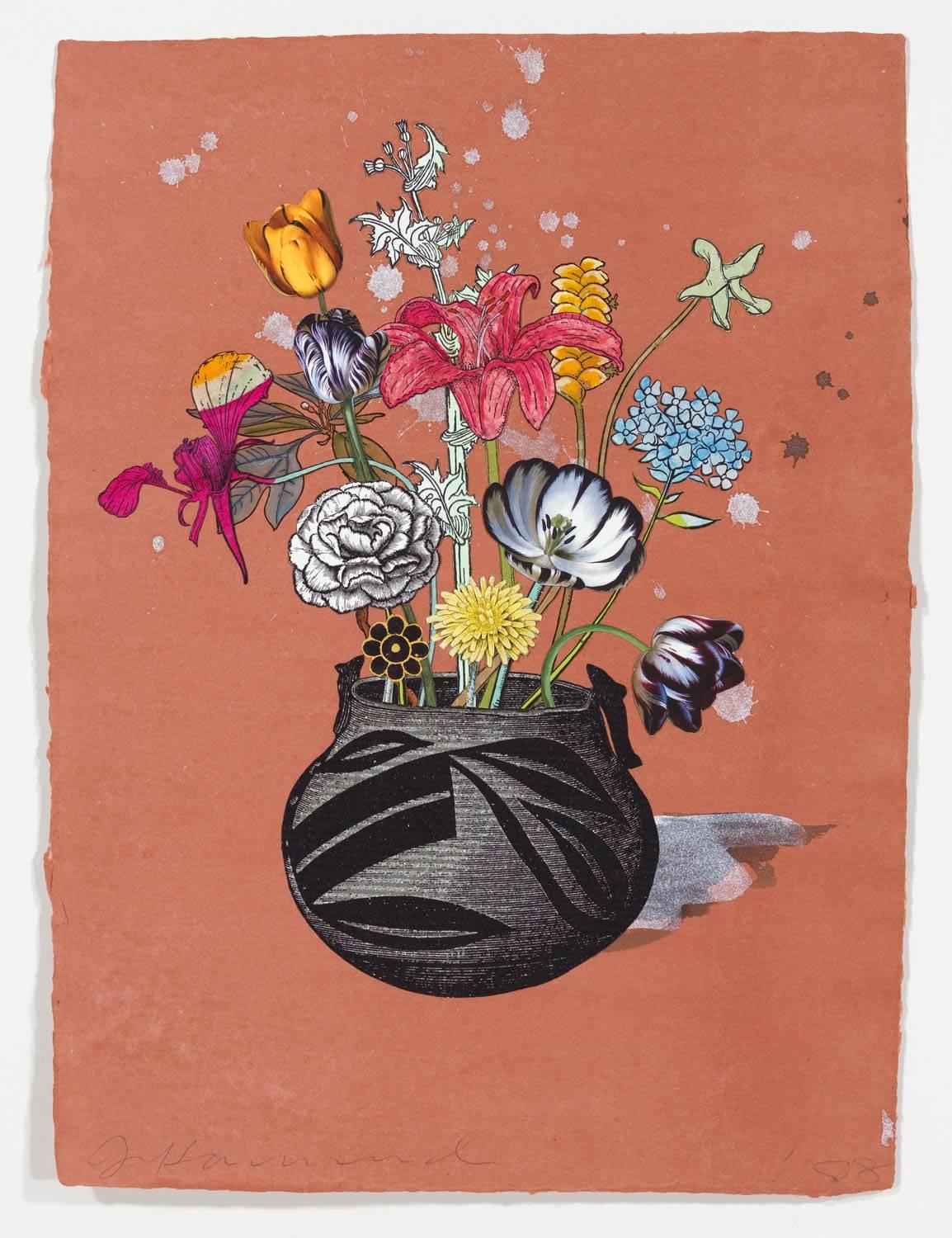 Botanical Collage #3 - Print by Jane Hammond