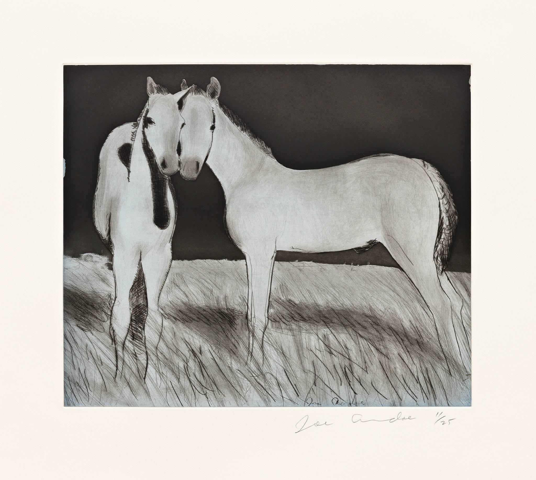 Joe Andoe Animal Print - Nocturne I