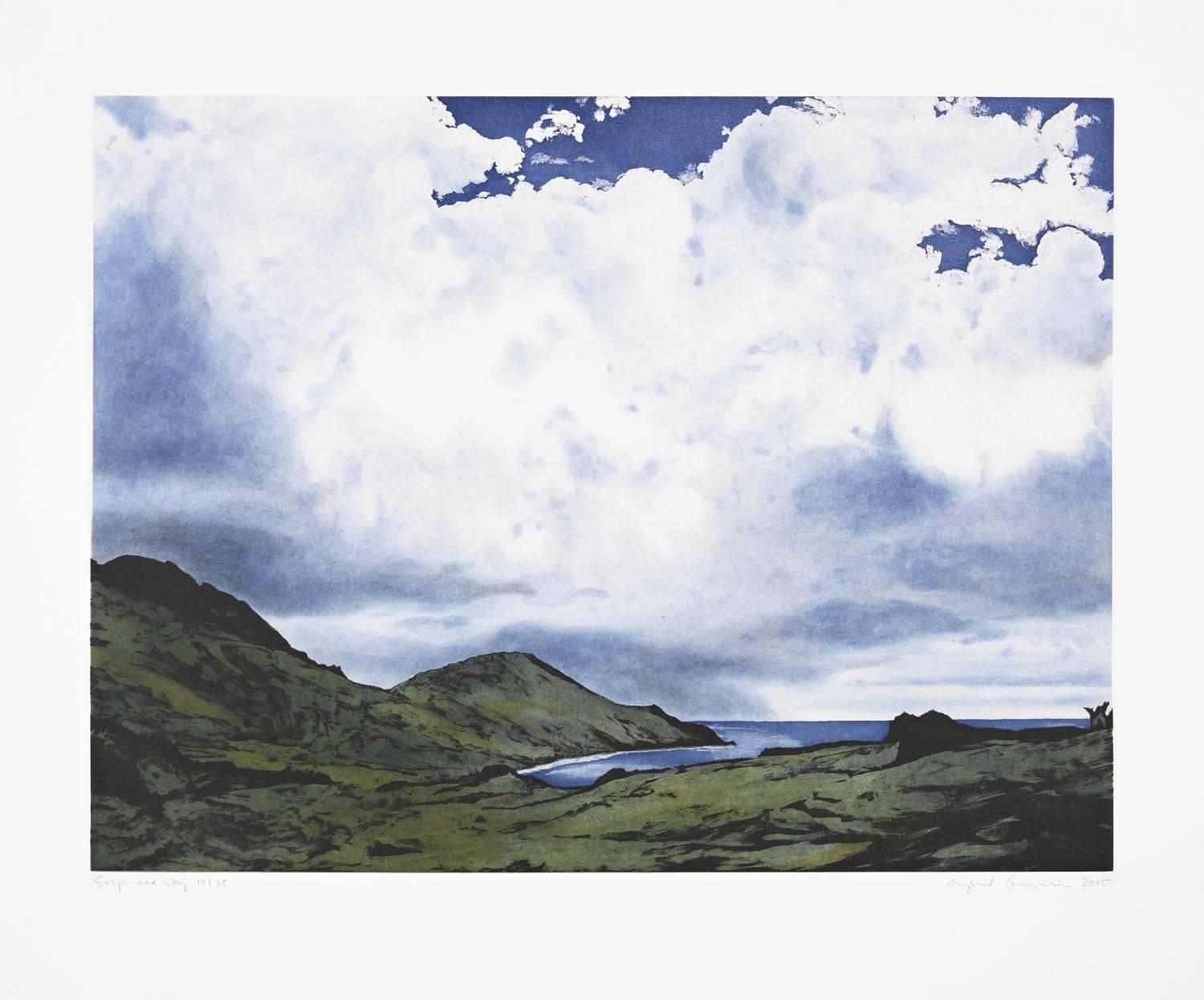 April Gornik Landscape Print - Suspended Sky