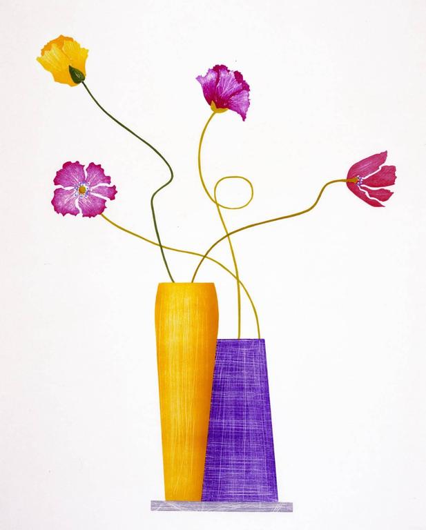 Ed Baynard - Four Italian Poppies at 1stDibs