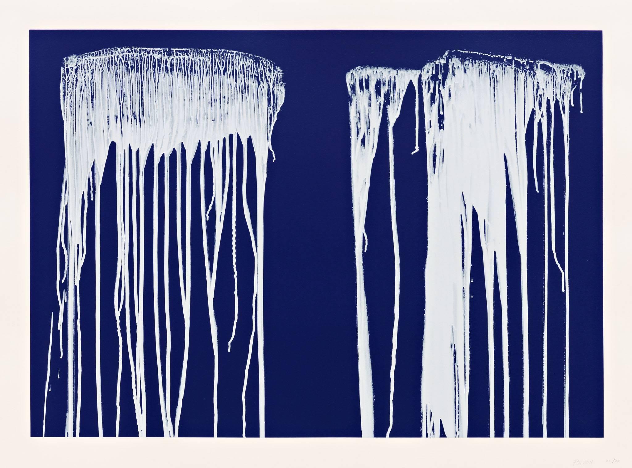 Pat Steir Abstract Print - Untitled