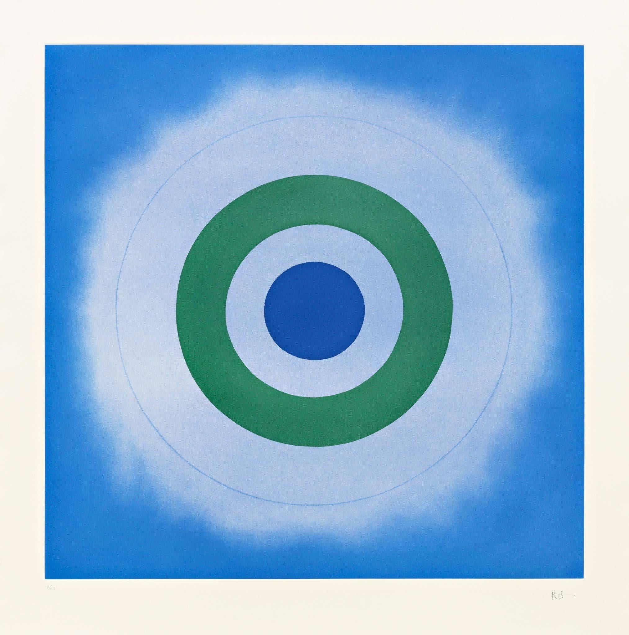 Kenneth Noland Abstract Print - Untitled