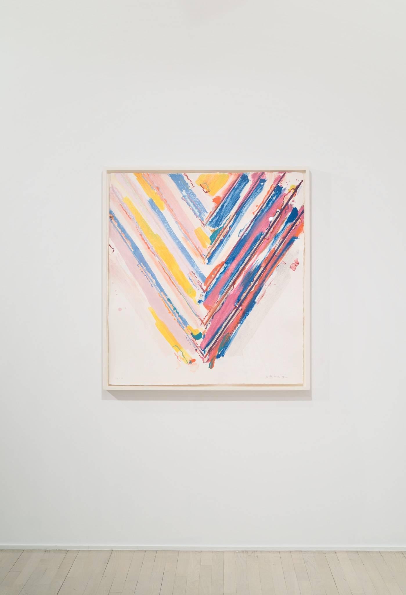 Days and Nights - Print by Kenneth Noland