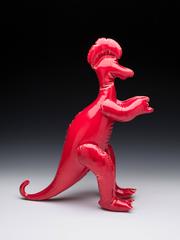 Red Corythosaurus