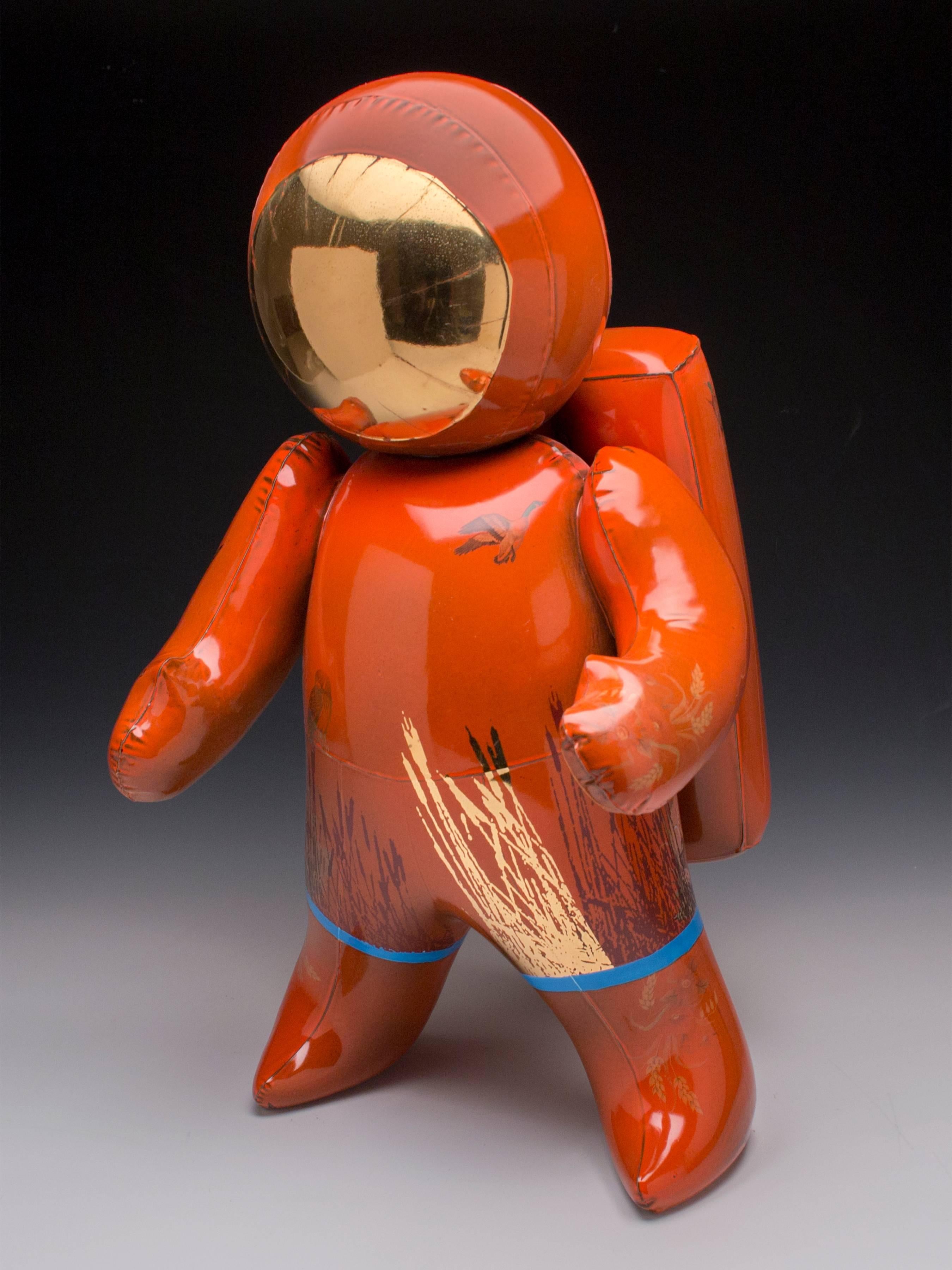Astronaut (collaboration with Justin Rothshank) - Sculpture by Brett Kern