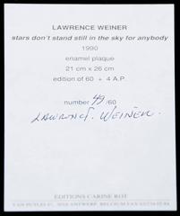 Stars Don't Stand Still....,