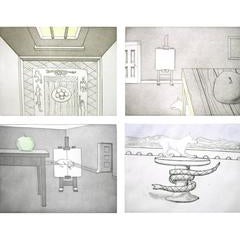 Zeno's Paradox B (Set of four prints) 12