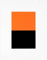 Untitled (Orange and Black)