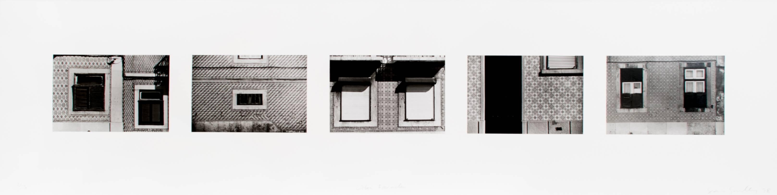 Sean Scully Black and White Photograph - Lisbon Facades