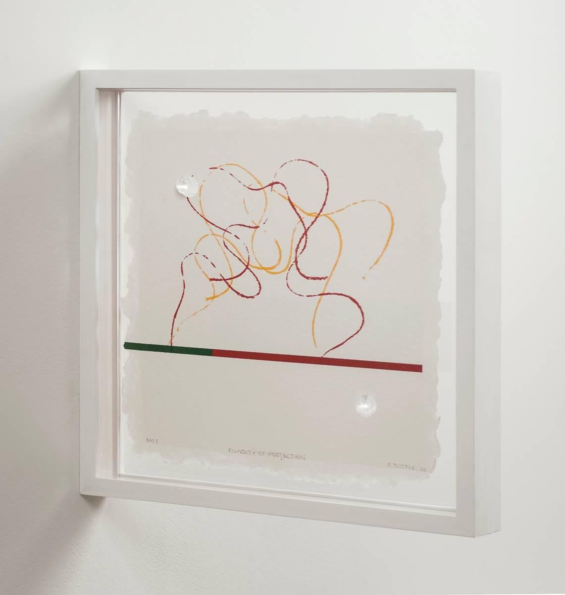 Fluidity of Projection - Contemporary Print by Richard Tuttle