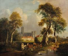 A view to Canterbury, Kent
