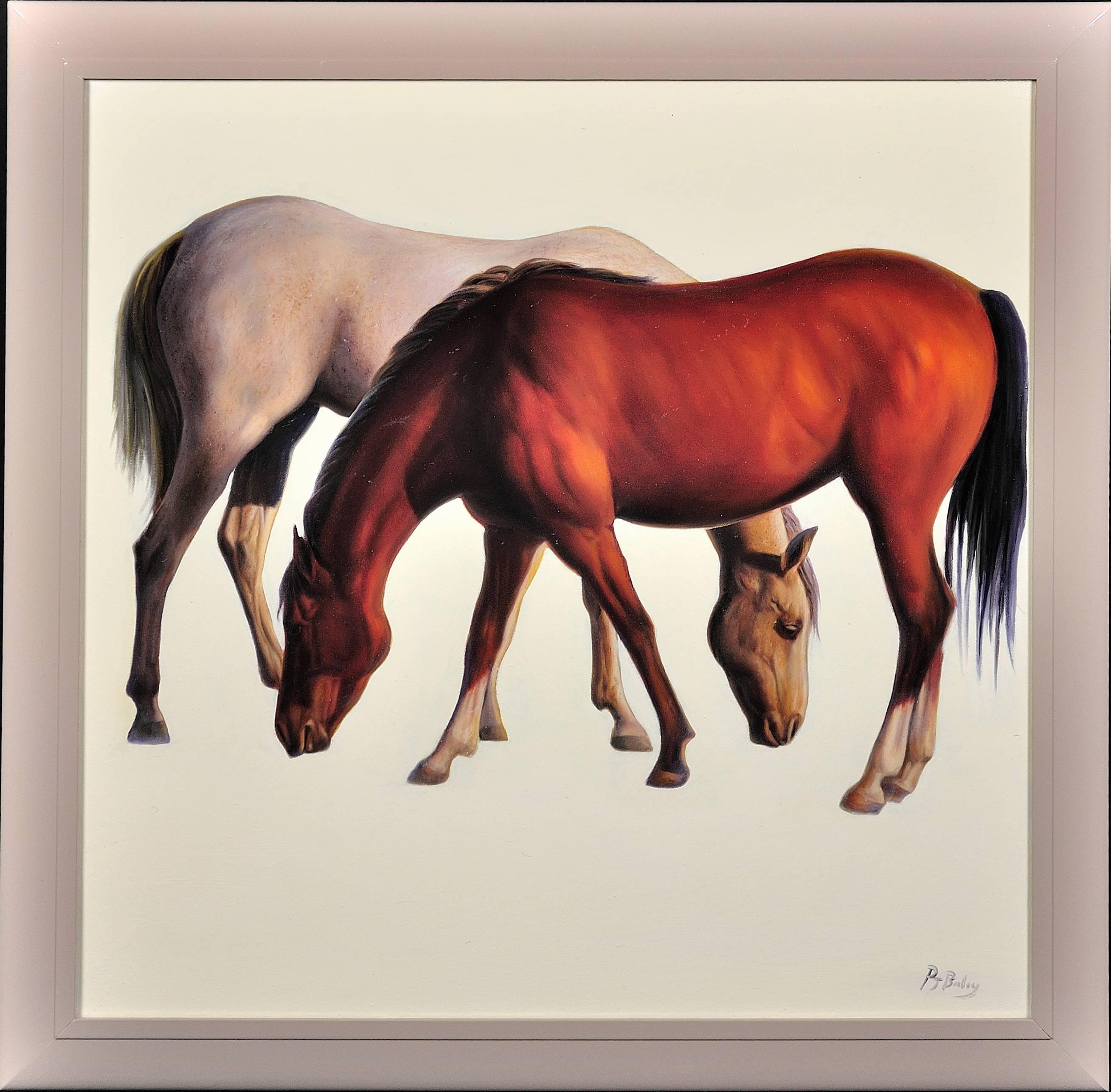 Peter James Bailey Animal Painting - Equine - Two