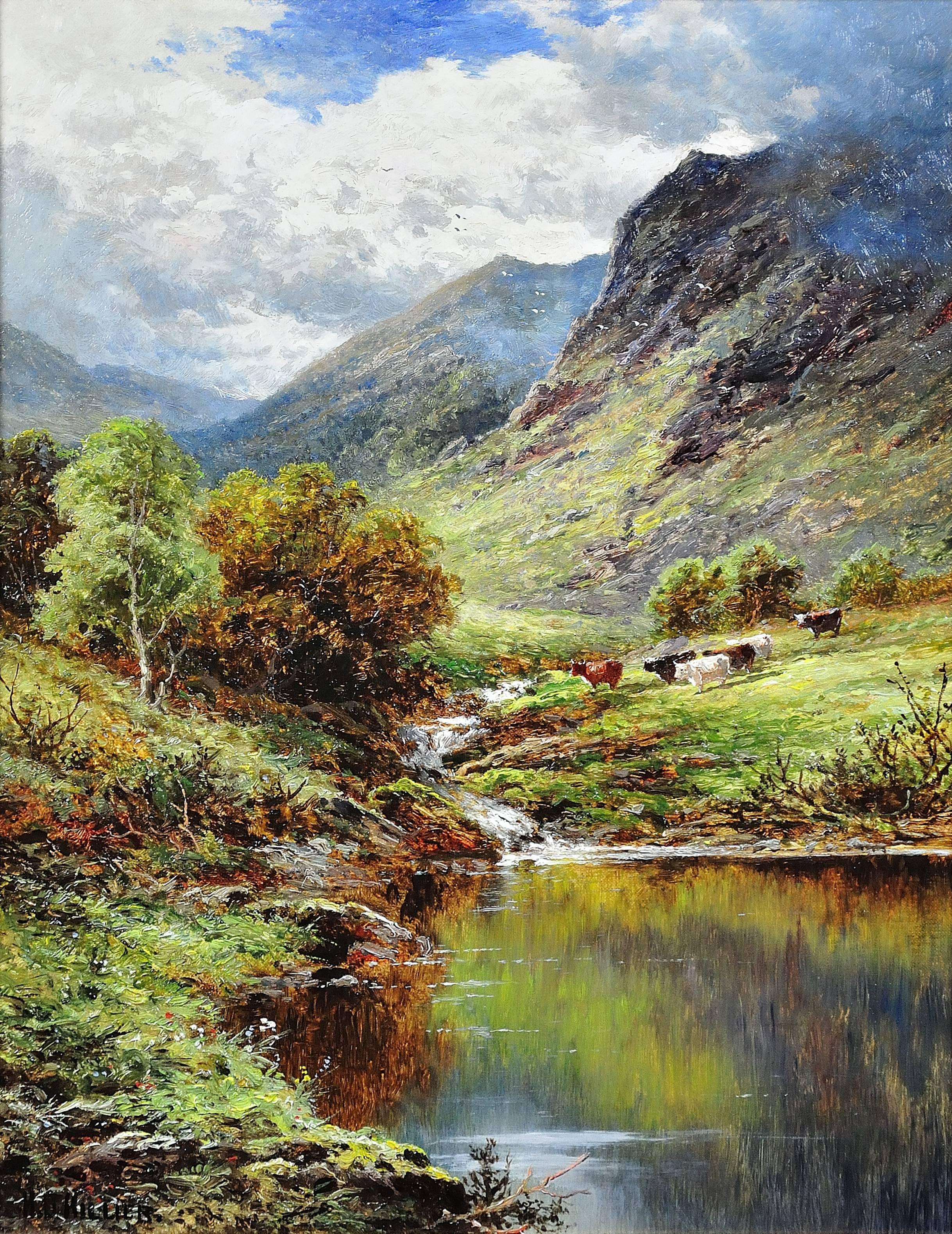 Loch Etive:: Argyllshire:: Schottland – Painting von Henry H. Parker