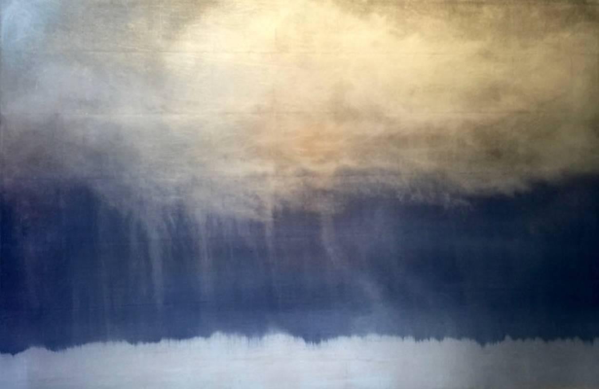Carolyn Reynolds Landscape Painting - Storm Reflection