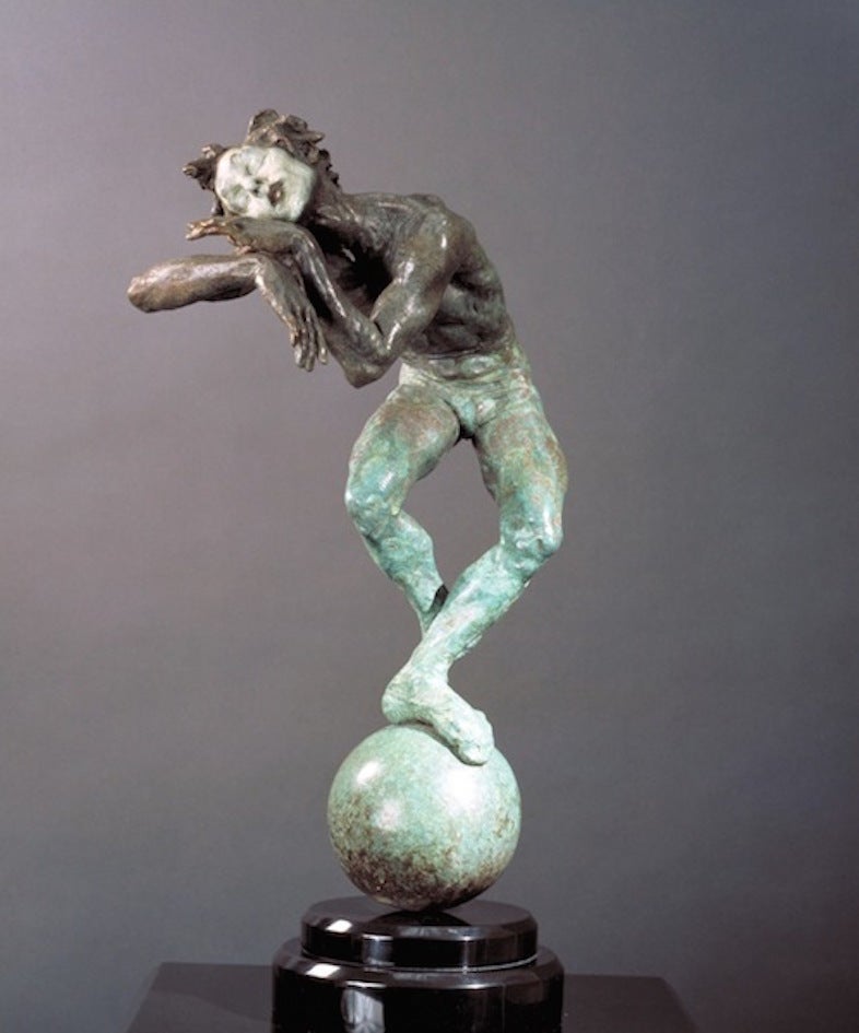 Richard MacDonald Figurative Sculpture - Sleep, Marcel Sleep