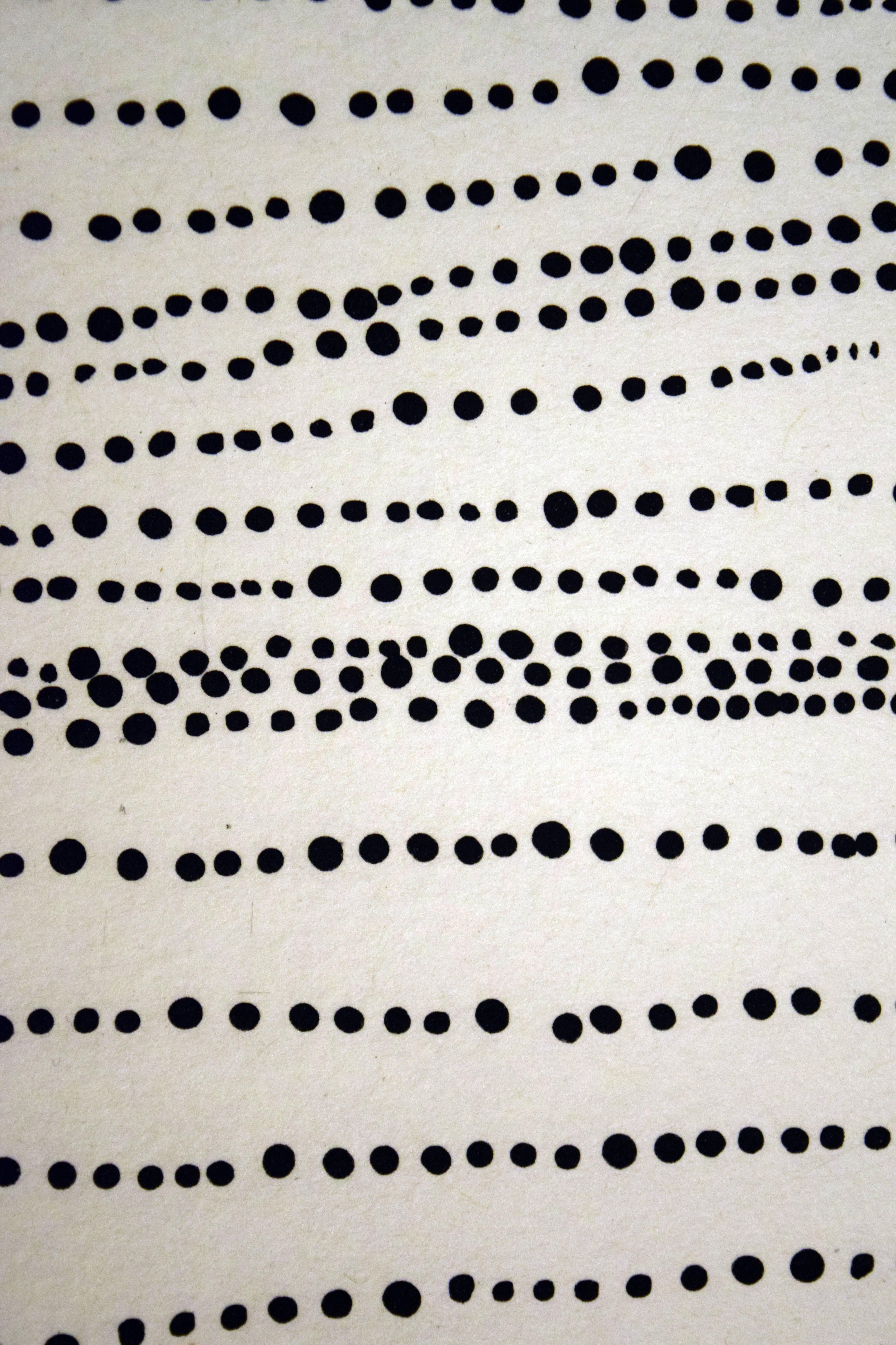 Salt on Mina Mina by Australian Aboriginal Artist Dorothy Napangardi For Sale 3