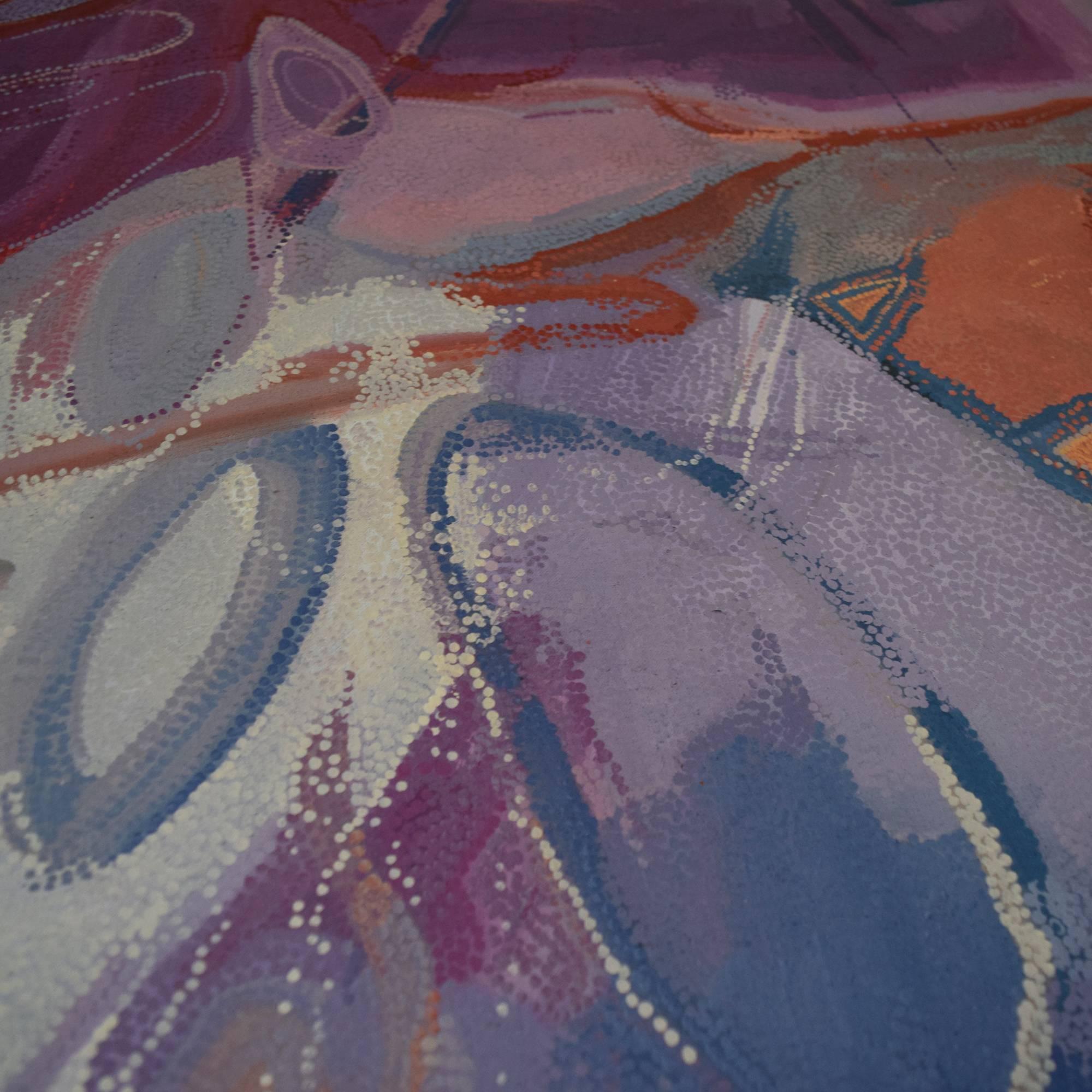 'Landmarks' by Indigenous Australian artist Helen McCarthy For Sale 1