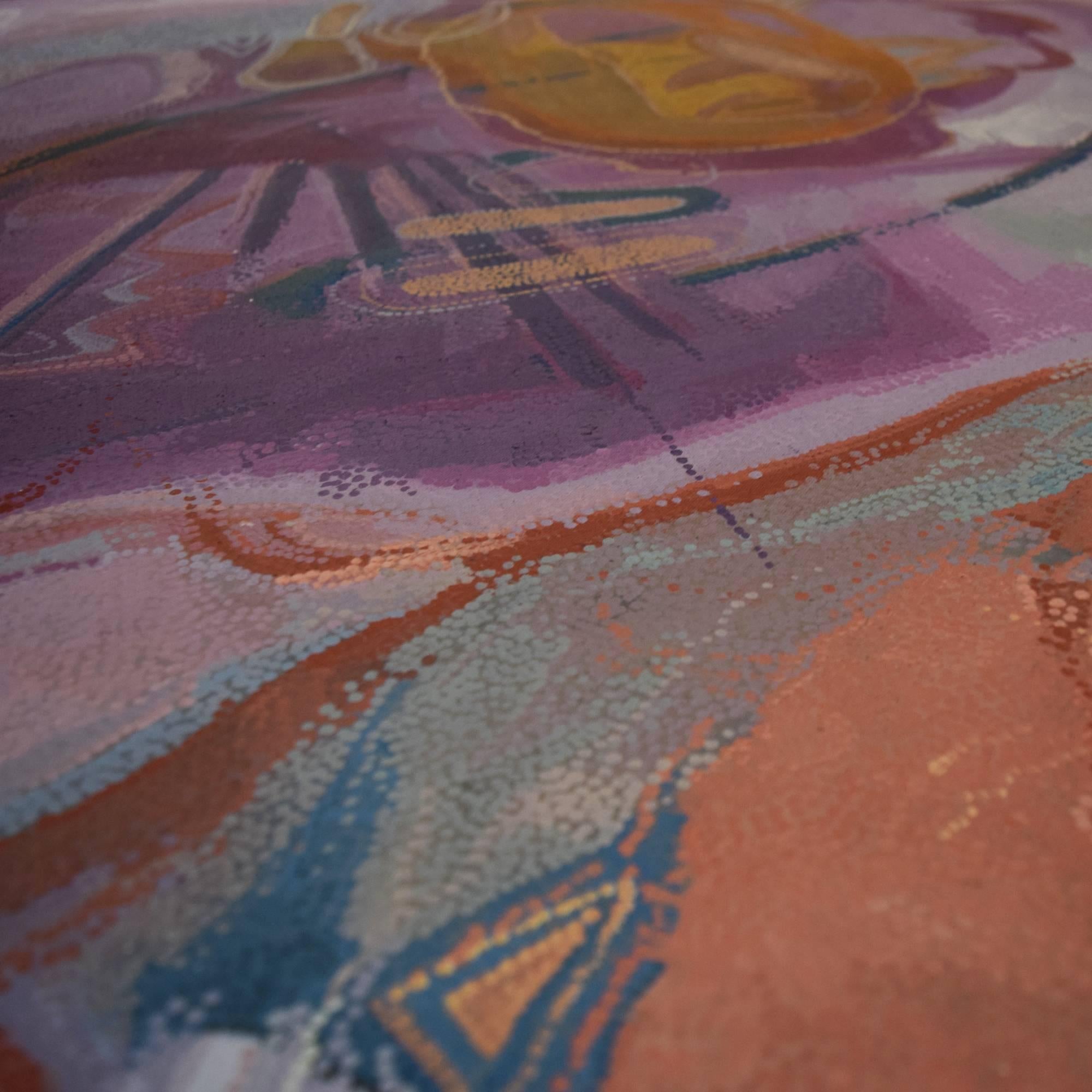 Helen McCarthy Tyalmuty was born at Tennant Creek in 1972. She spent most of her childhood at Nauiyu Nambiyu Community at Daly River, about 230 kms south of Darwin. 

Later Helen completed her education at Mount St Bernard College at Herberton on