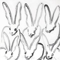 Untitled Bunnies (CRK02655) by Hunt Slonem
