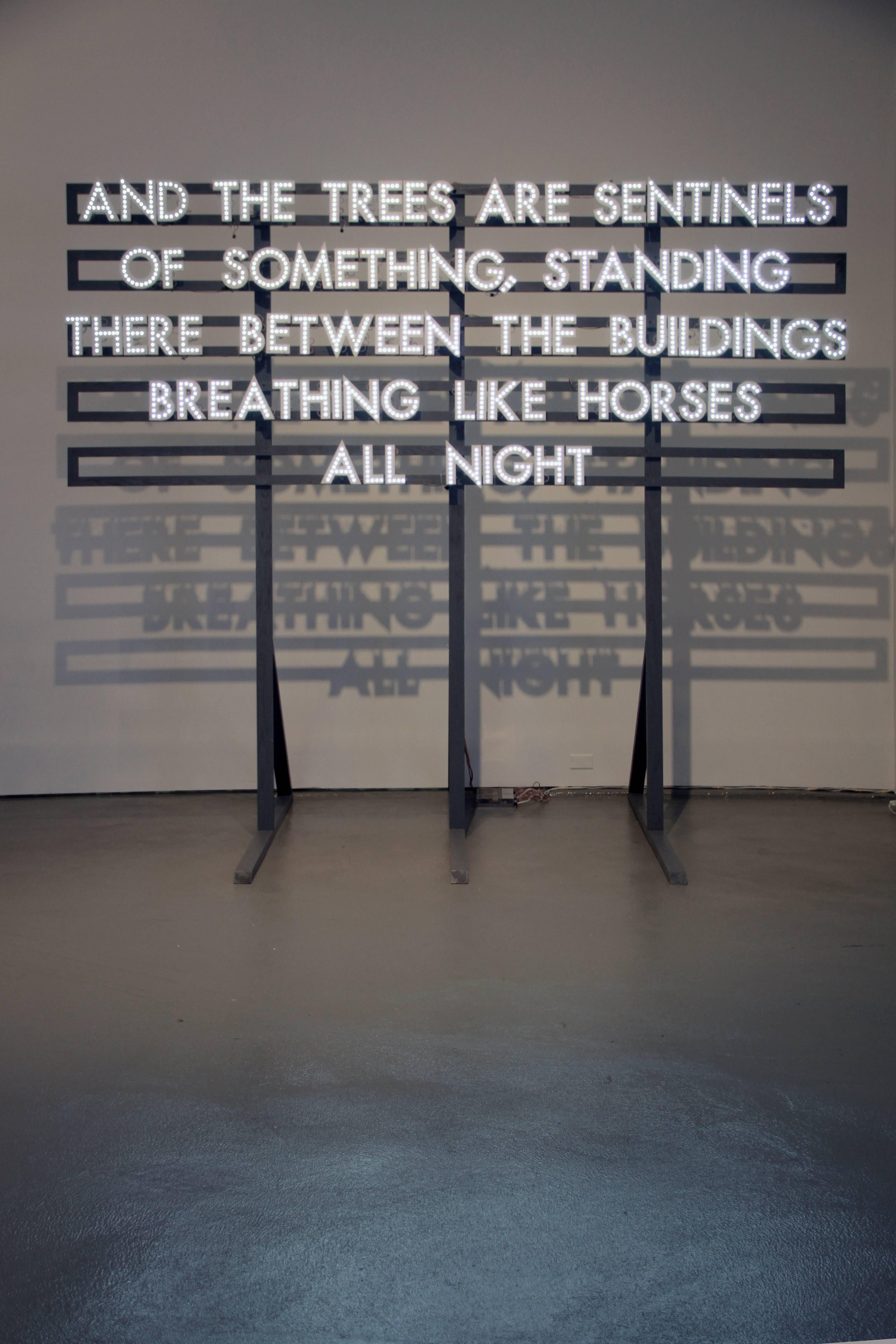 Robert Montgomery Abstract Sculpture - Sentinels