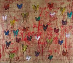 Untitled Butterflies CRK03285 by Hunt Slonem