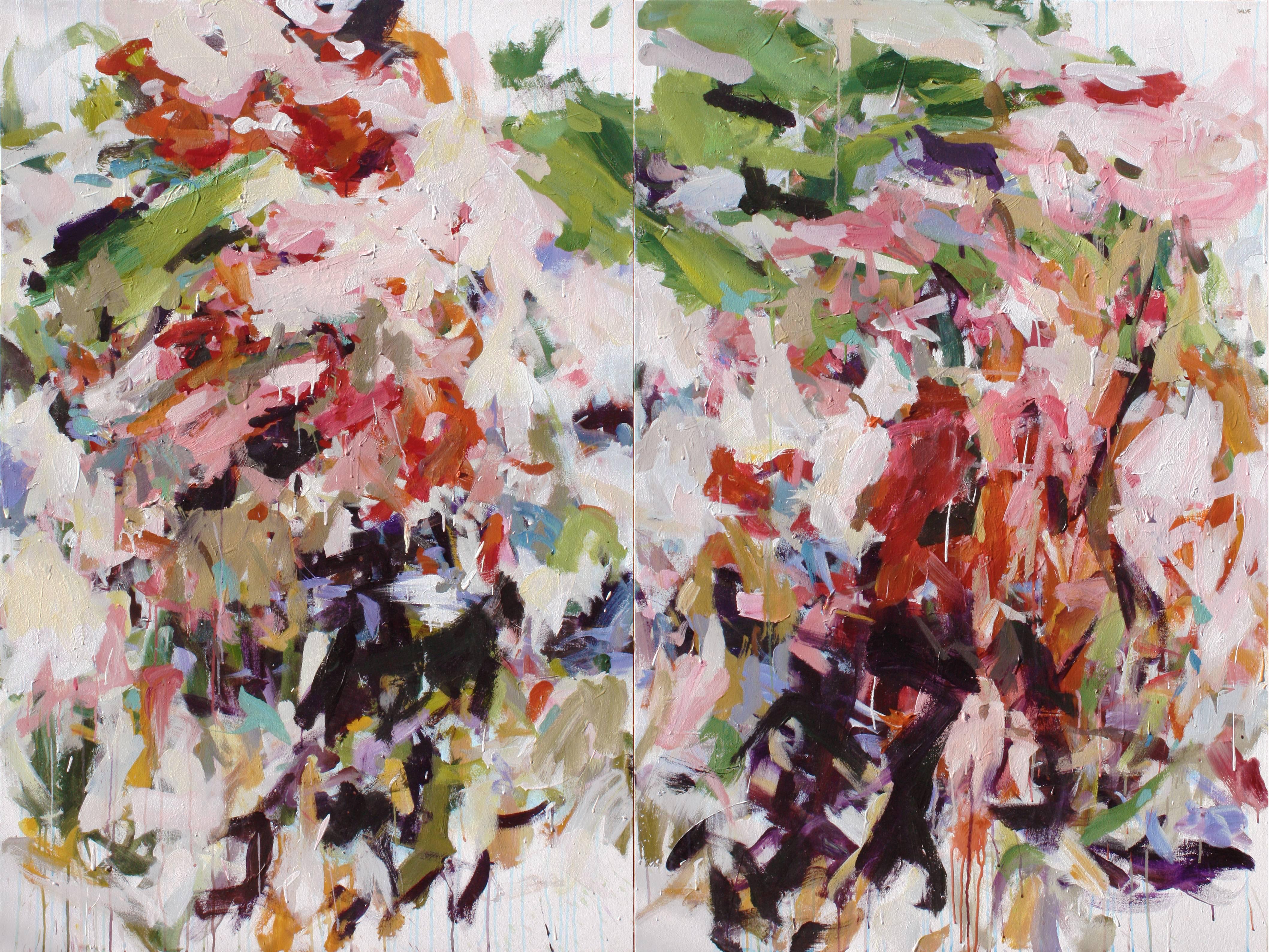 Karen Silve Abstract Painting - Beijing Spring