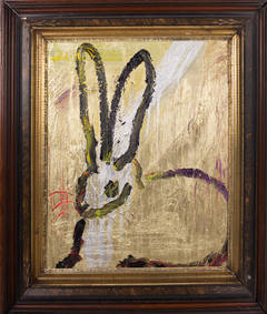 Untitled Bunny (CRK0144) by Hunt Slonem
