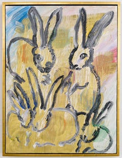 Chinensis Rabbit 5 by Hunt Slonem