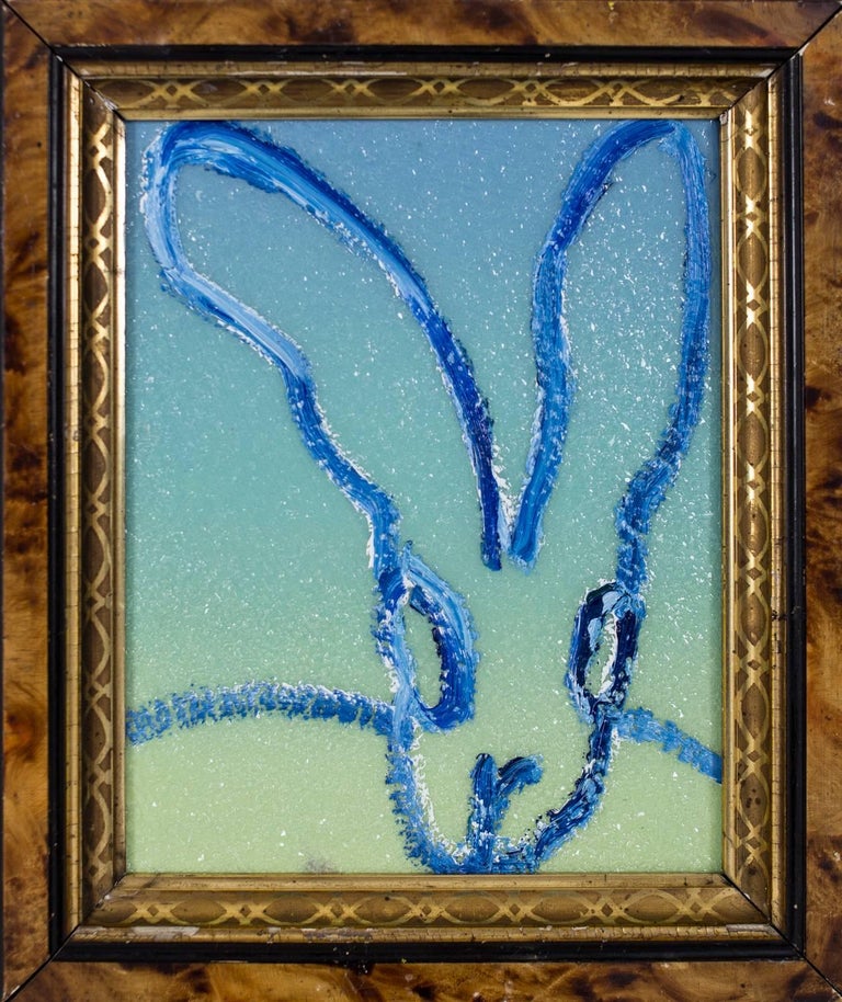 Hunt Slonem - Untitled Bunny (CER00992), Painting For Sale at 1stdibs