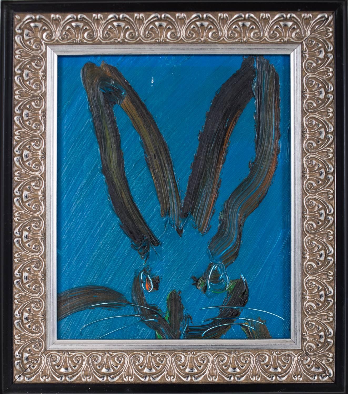 Hunt Slonem Animal Painting - Untitled Bunny 