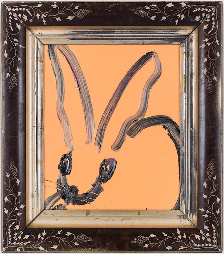 Hunt Slonem Animal Painting - Untitled Bunny 