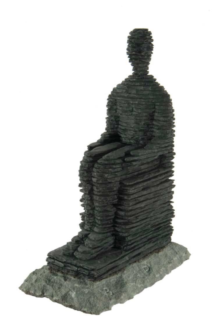 Boaz Vaadia Figurative Sculpture - Solomon