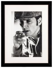 Portrait of Joe Dallessandro, black&white photography, 1974 by Manfredi Bellati