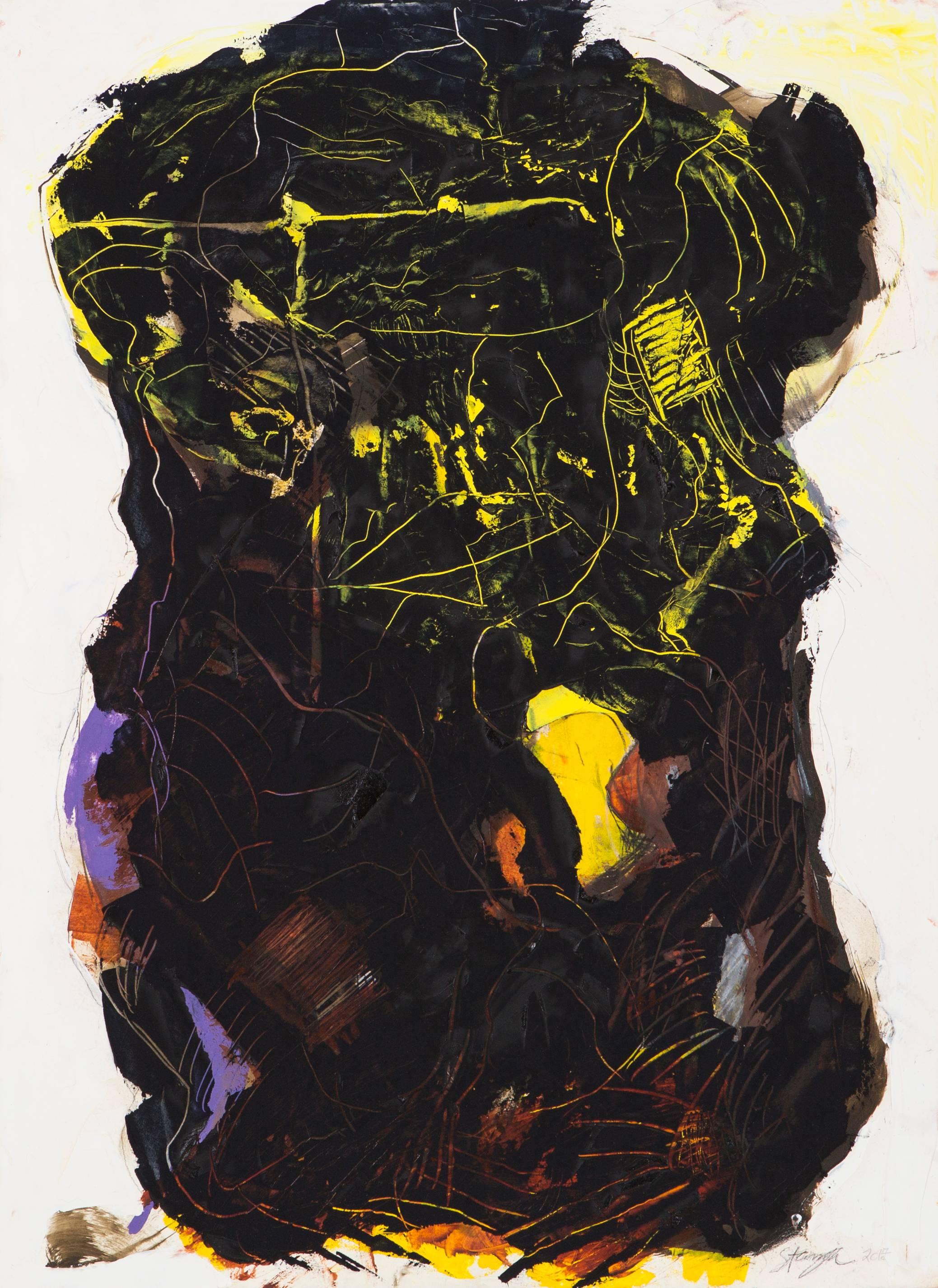 Ted Stanuga Abstract Painting - Torso XV