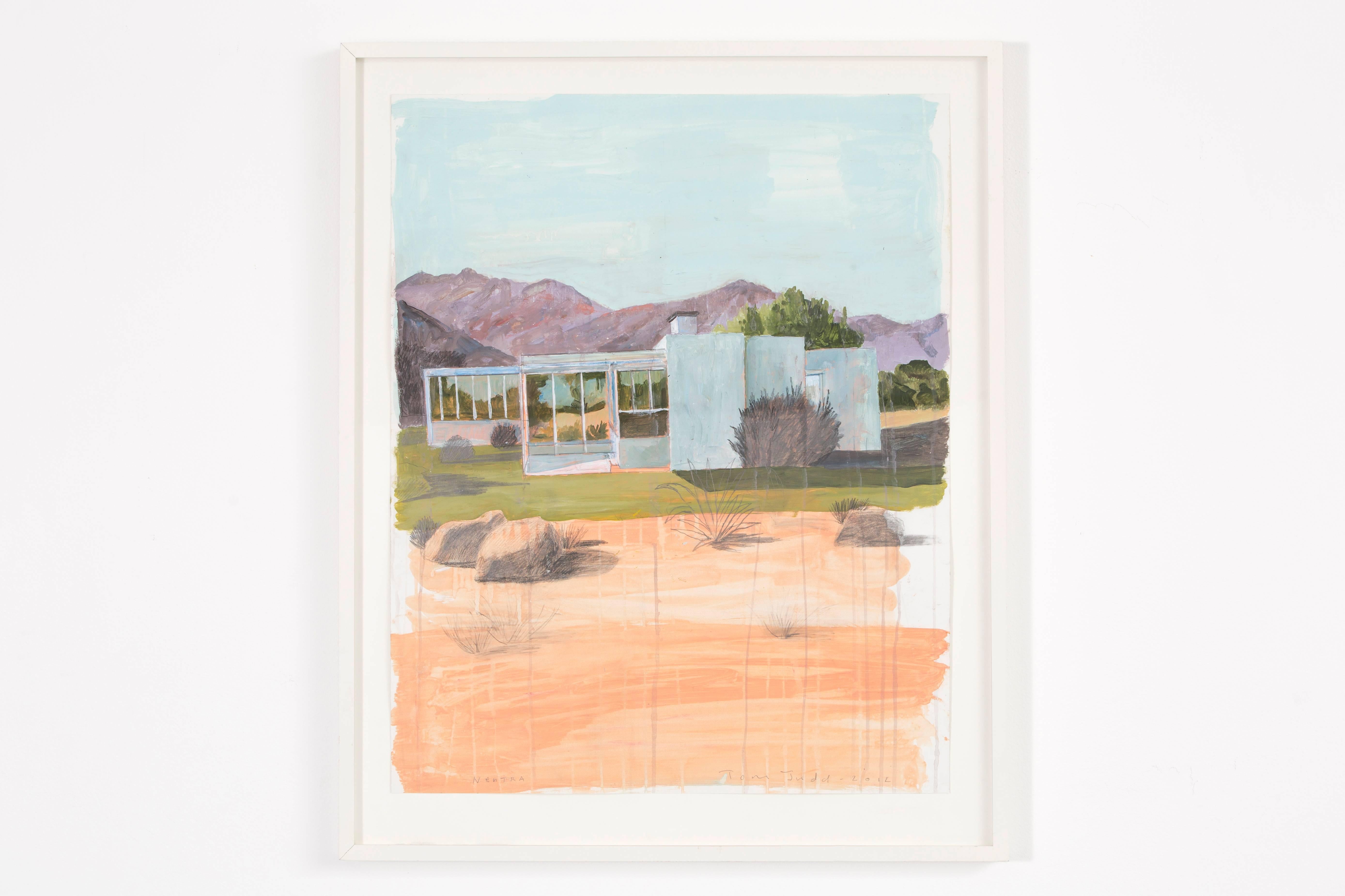 Neutra - Painting by Tom Judd