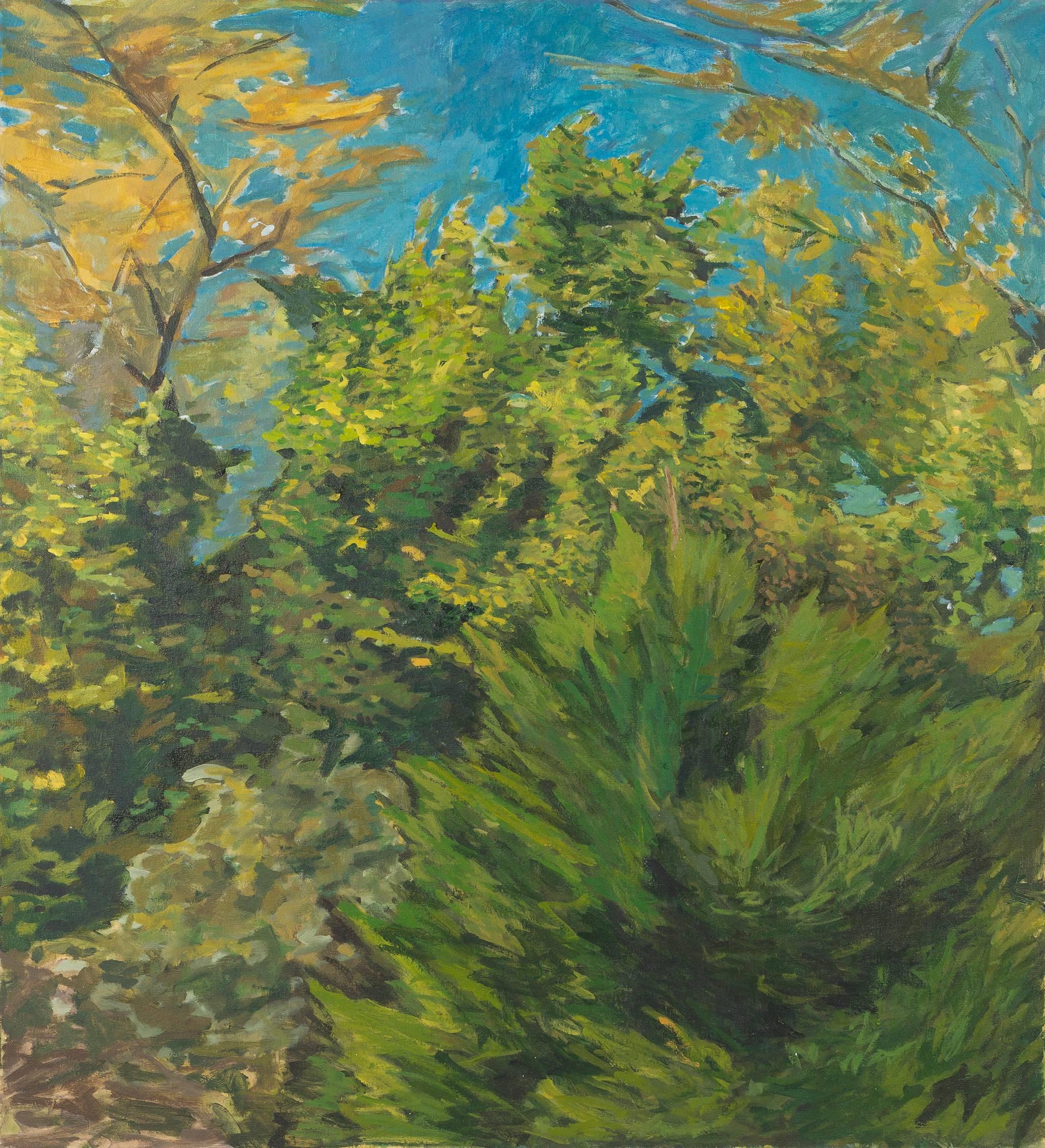 Slater Sousley Landscape Painting - Treetops