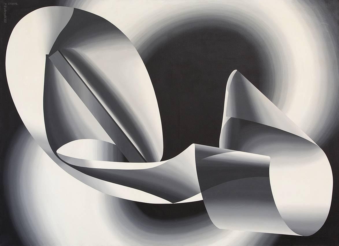 Walter Fydryck Abstract Painting - Elated Vibrations