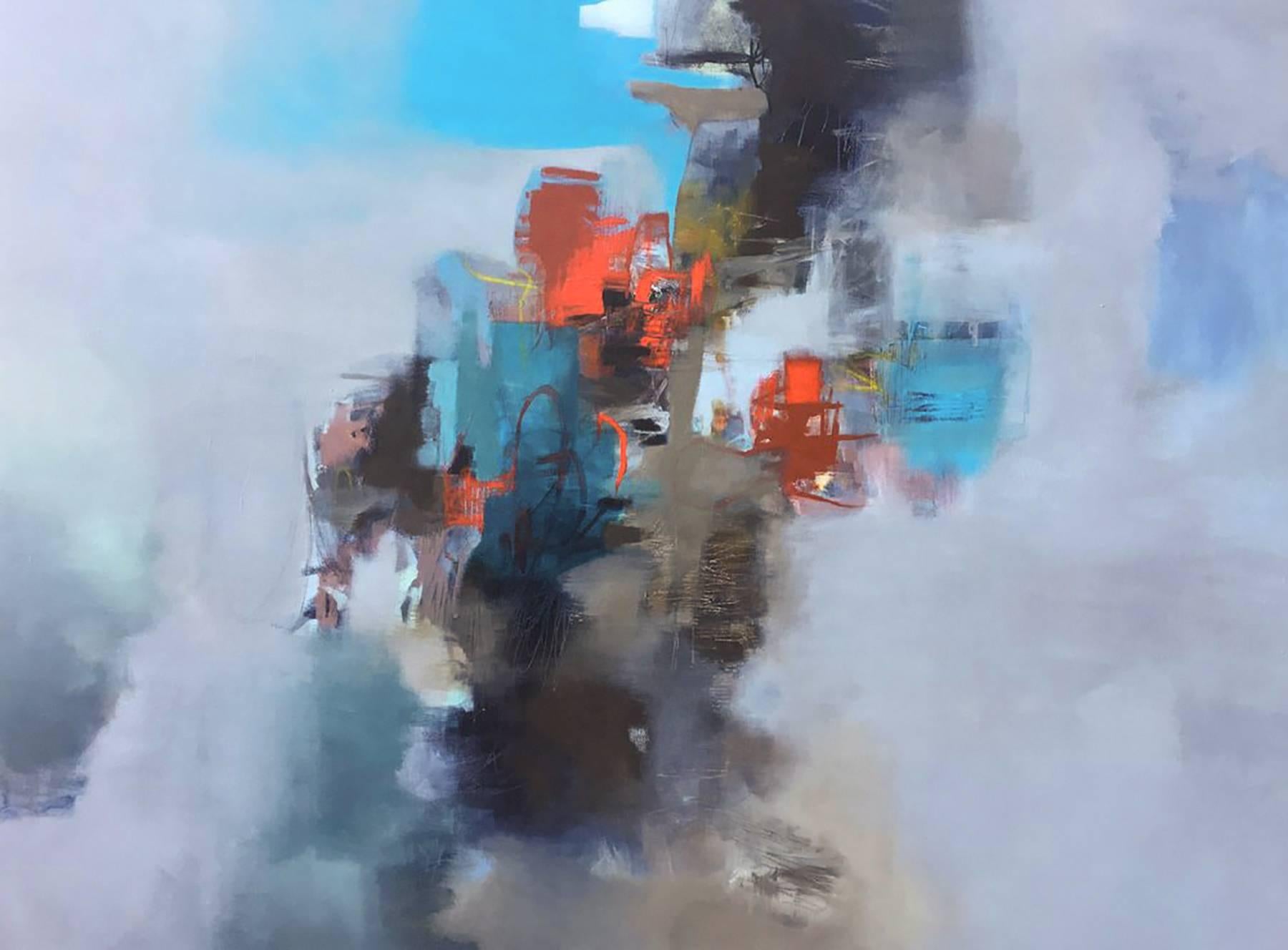Sara Pittman Abstract Painting - To Feel Again