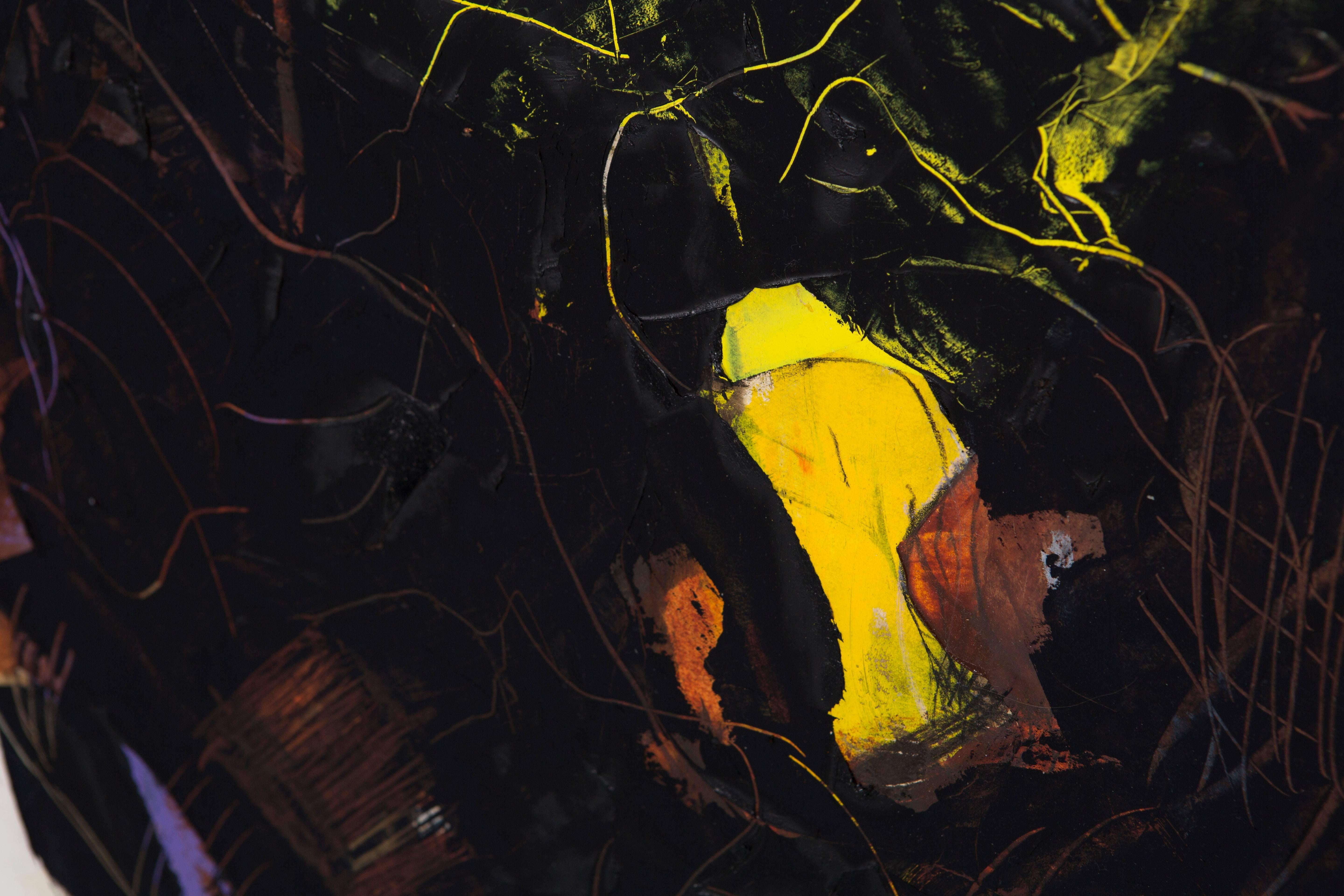 Torso XV - Abstract Painting by Ted Stanuga
