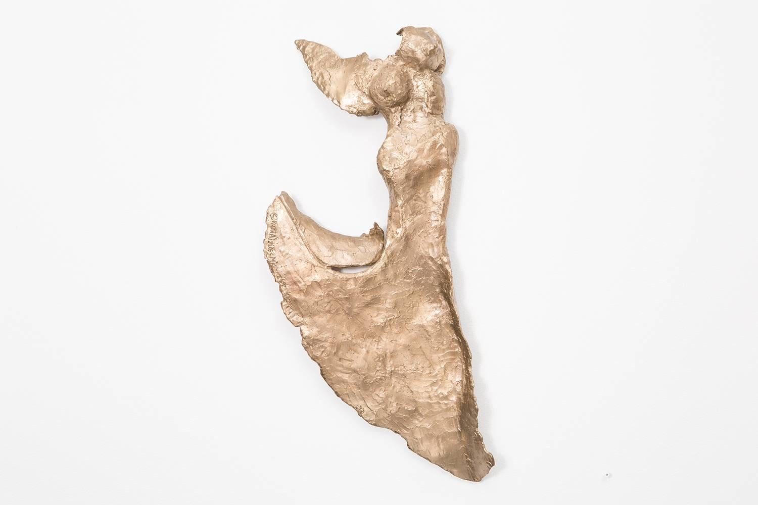 Ruth Aizuss Migdal Nude Sculpture - Ruffle Flying