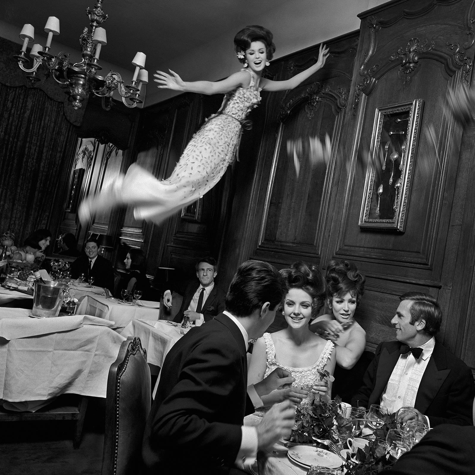 Melvin Sokolsky Black and White Photograph - Side Kick